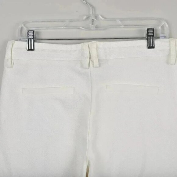 NWT Suko Jeans White Pull On Jogger Pants Elastic Band Waist Size 8 - Picture 7 of 12